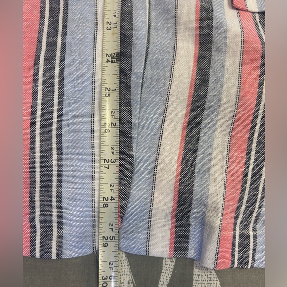 🖤”Laundry By Shelli Segal” NWT Multicolor Striped Blazer w/ Pockets - Picture 15 of 15